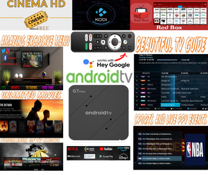 G7 mini 4K UHD HDR10+ Android Google TV Box